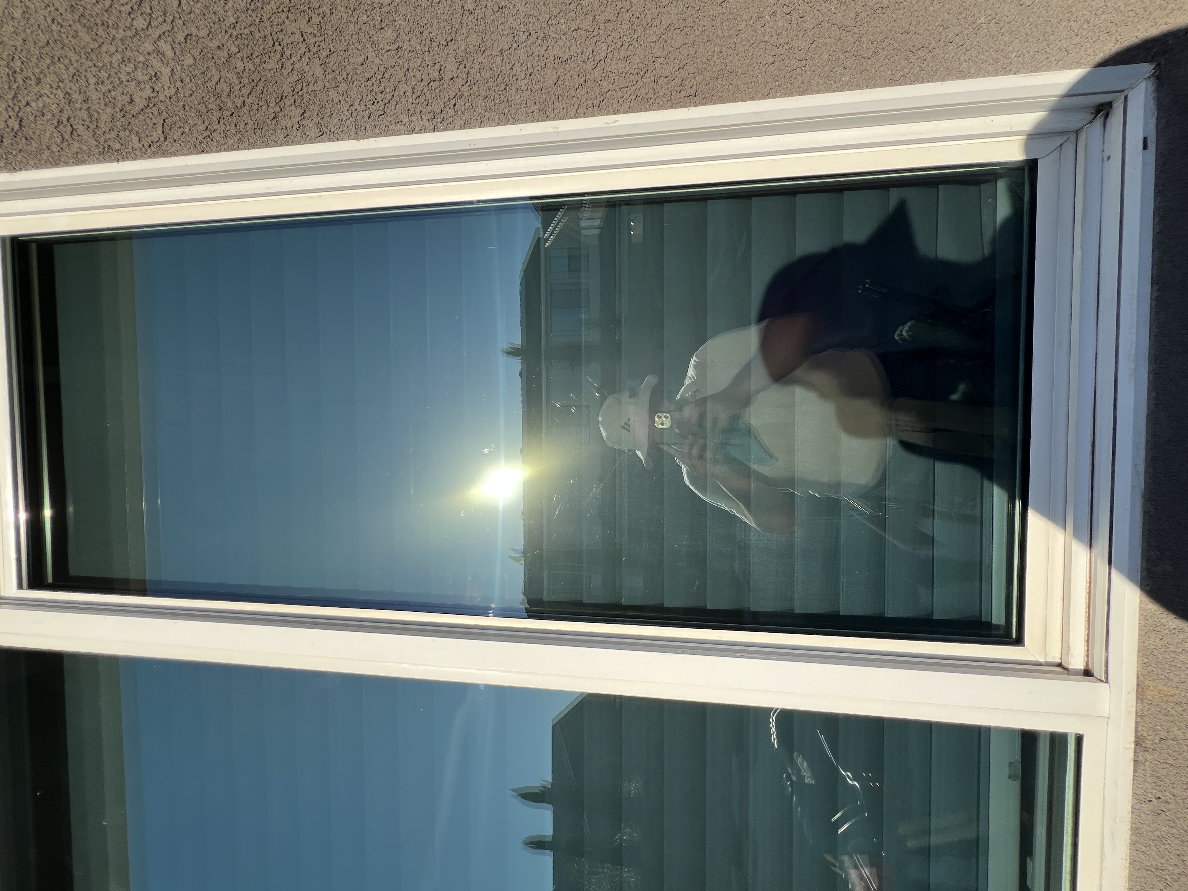 Crystal clear window after professional window cleaning service Fresno CA