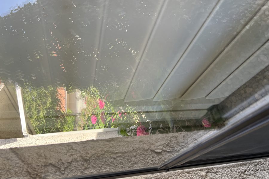Post-construction window cleanup